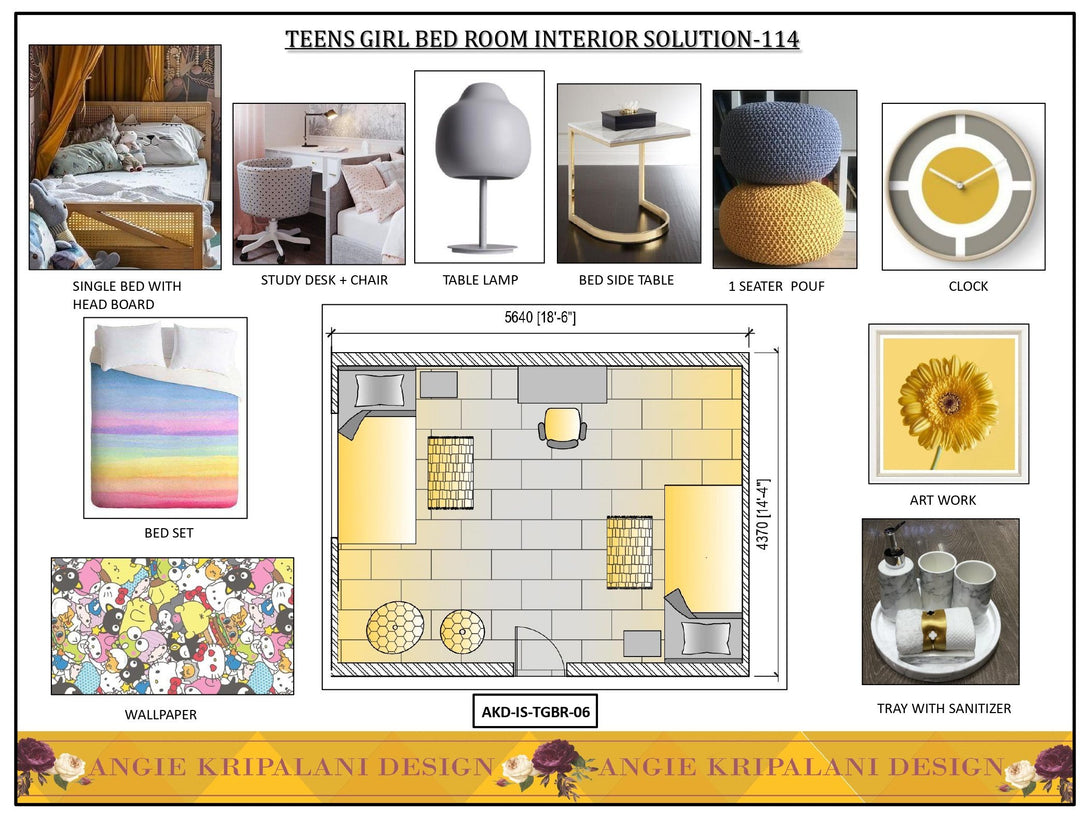 Luxury Girl Bedroom Interior Solution