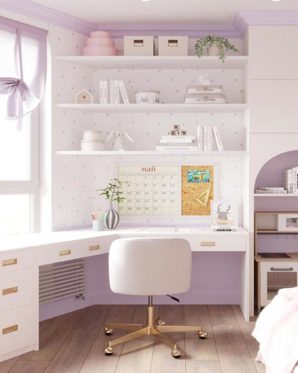 White Children Desk