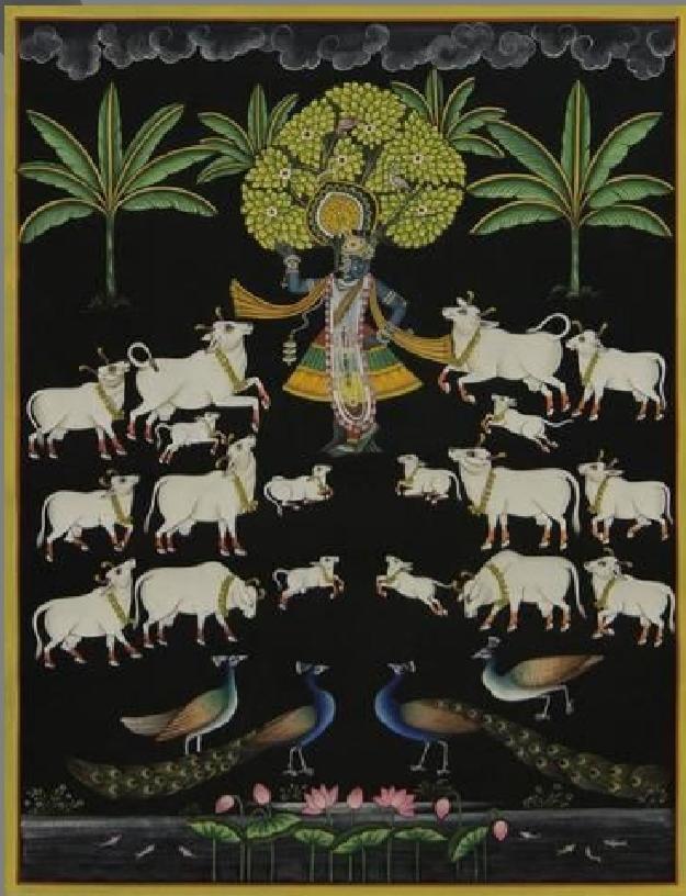 Luxury Indian art painting