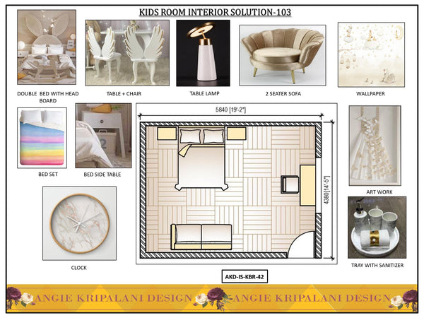 Luxury Kids Bedroom Interior Design Solution