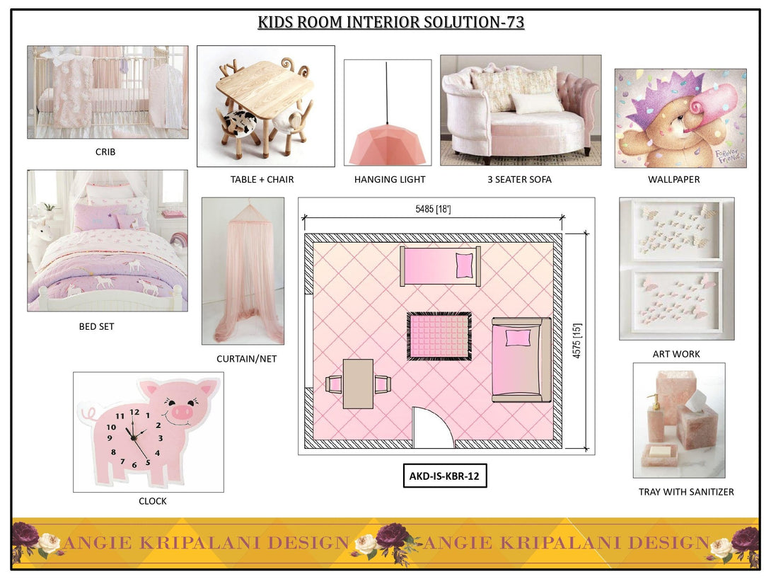 Luxury Kids Bedroom Interior Design Solution