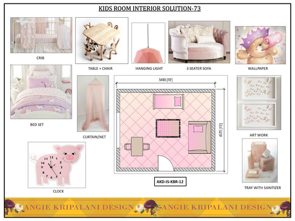 Luxury Kids Bedroom Interior Design Solution