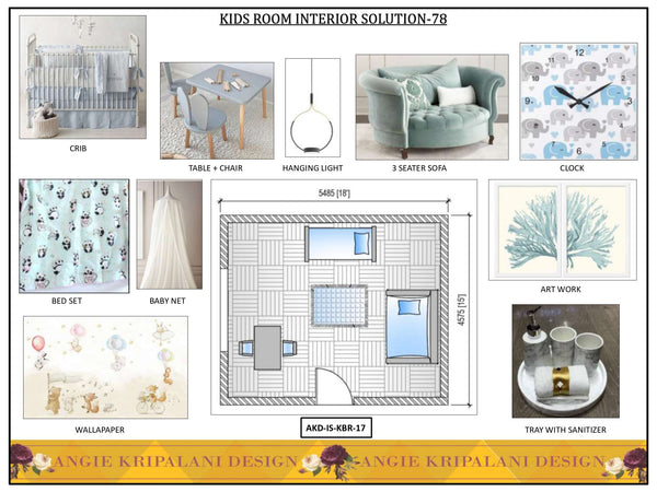 Luxury Kids Bedroom Interior Design Solution