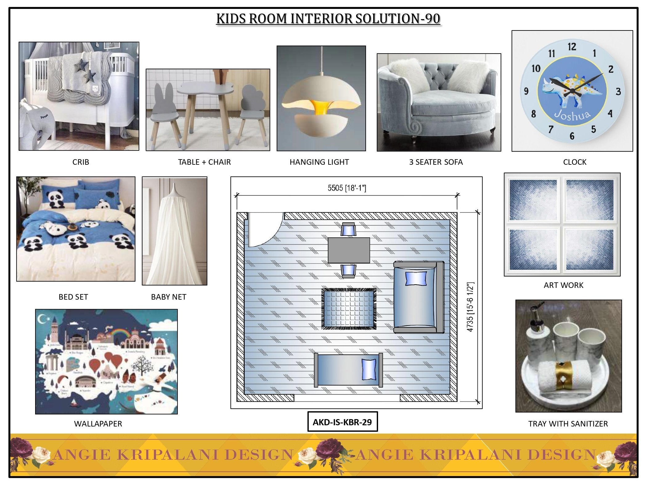 Choose Unique Kids Home Interior Design Ideas at Best Price – ANGIE HOMES
