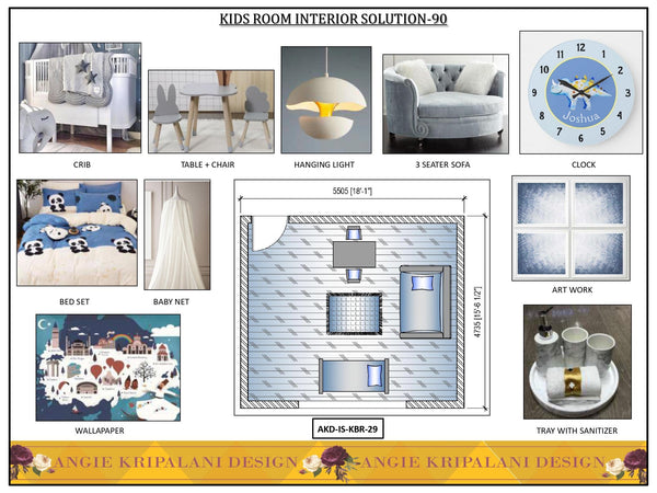 Luxury Kids Bedroom Interior Design Solution