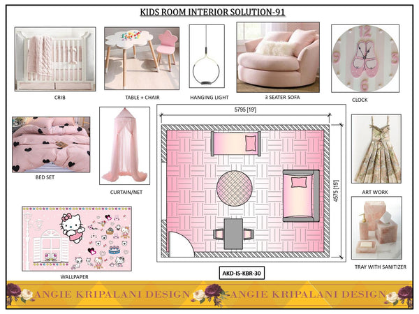 Luxury Kids Bedroom Interior Design Solution