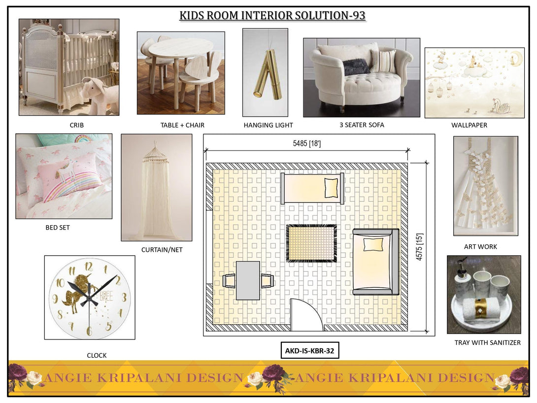 Luxury Kids Bedroom Interior Design Solution