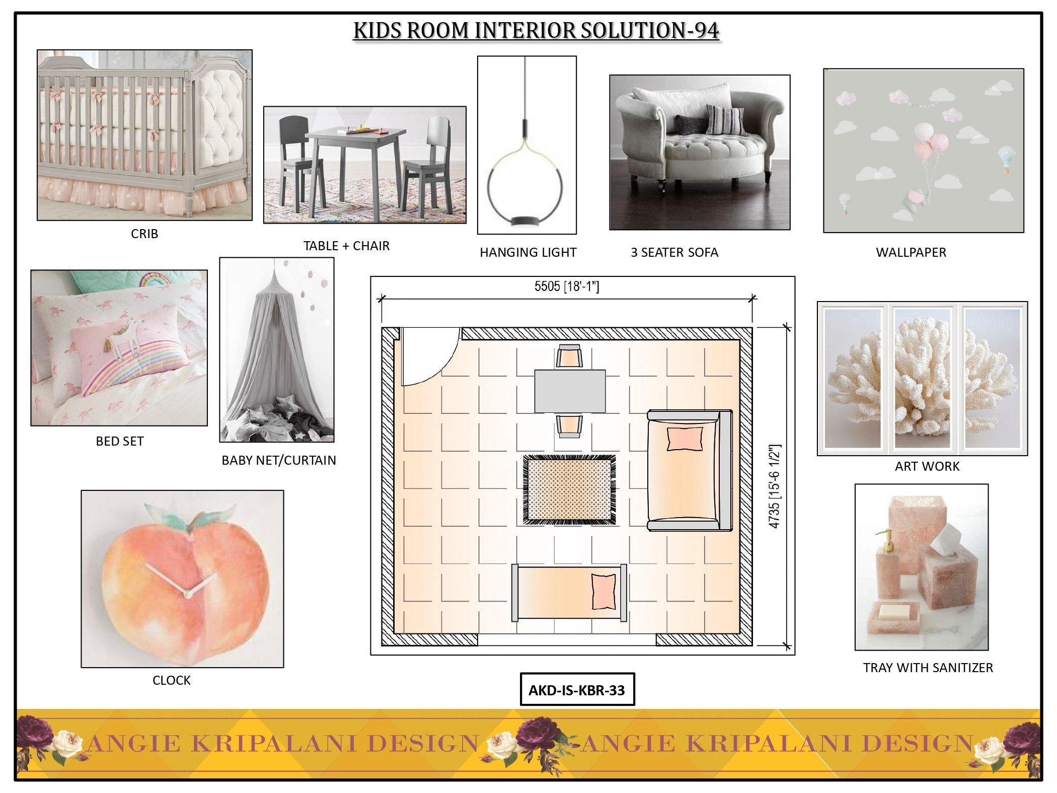Luxury Kids Bedroom Interior Design Solution