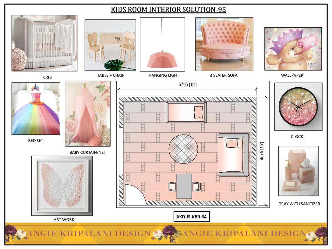 Luxury Kids Bedroom Interior Design Solution