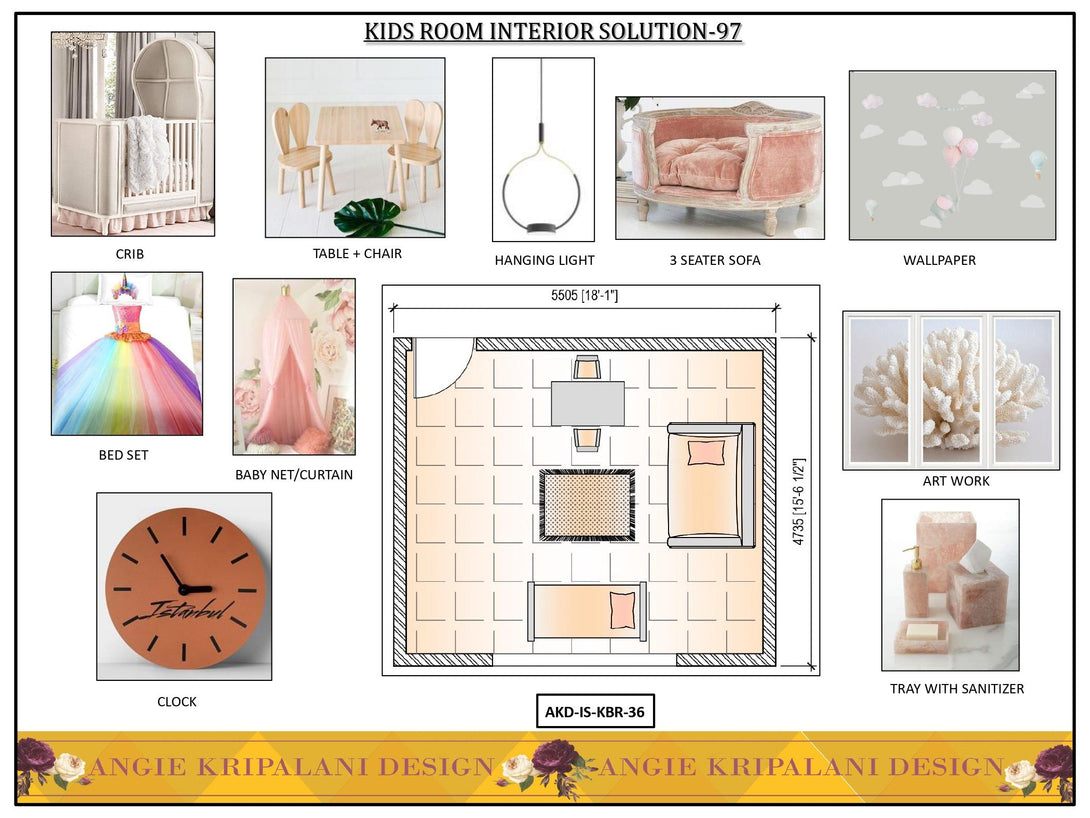 Luxury Kids Bedroom Interior Design Solution