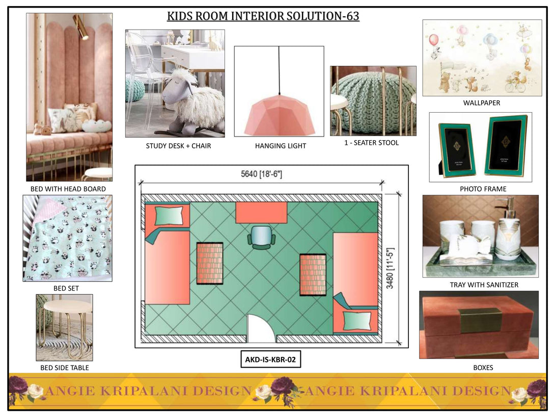Luxury Kids Room Interior Design Solution