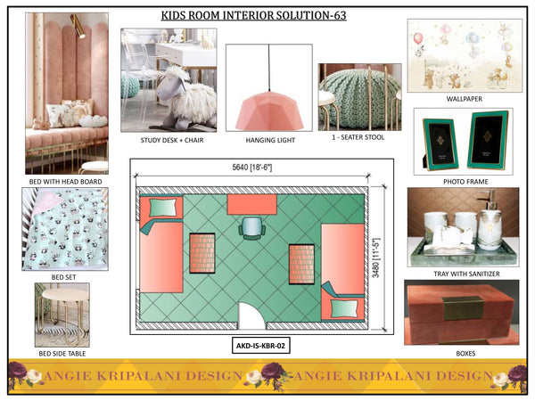 Luxury Kids Room Interior Design Solution