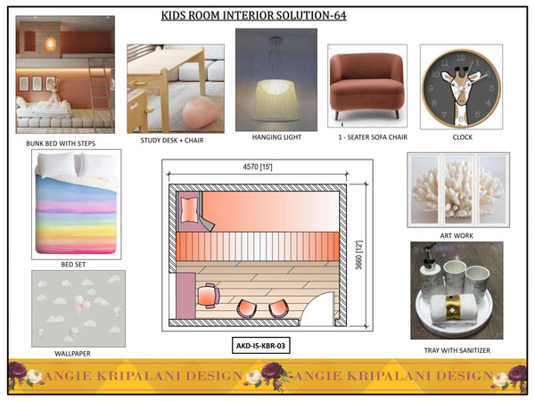 Luxury Kids Room Interior Design Solution