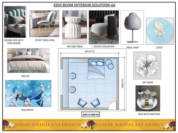 Luxury Kids Room Interior Design Solution