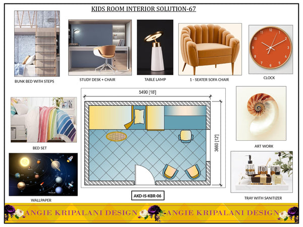 Luxury Kids Room Interior Design Solution