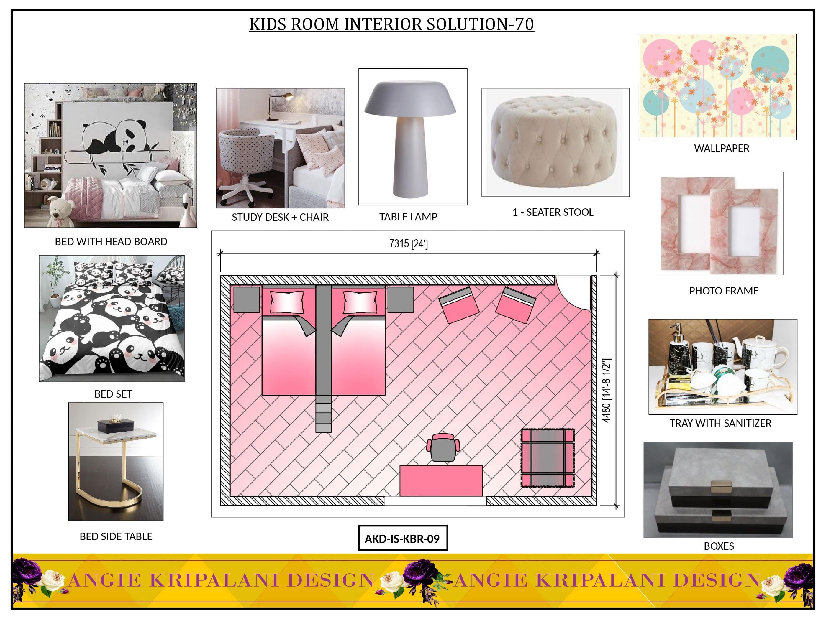 Luxury Kids Room Interior Design Solution