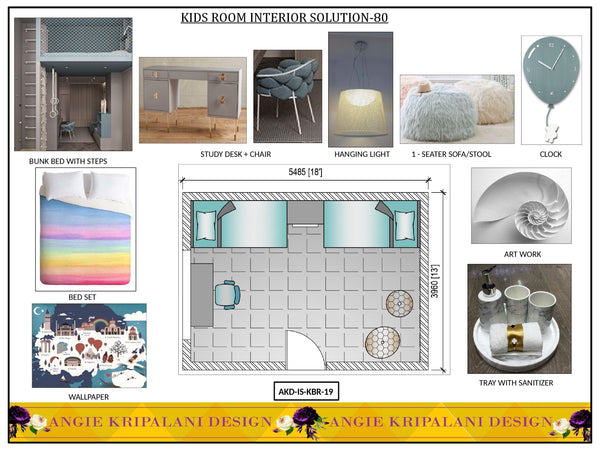 Luxury Kids Room Interior Design Solution