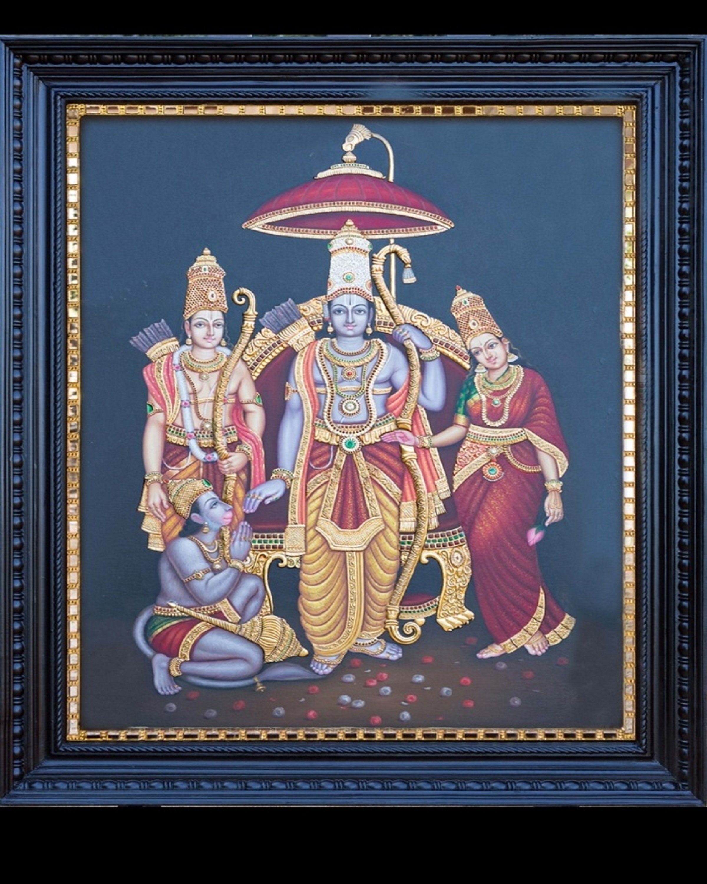 Sri Rama Pattabhishekam Paintings