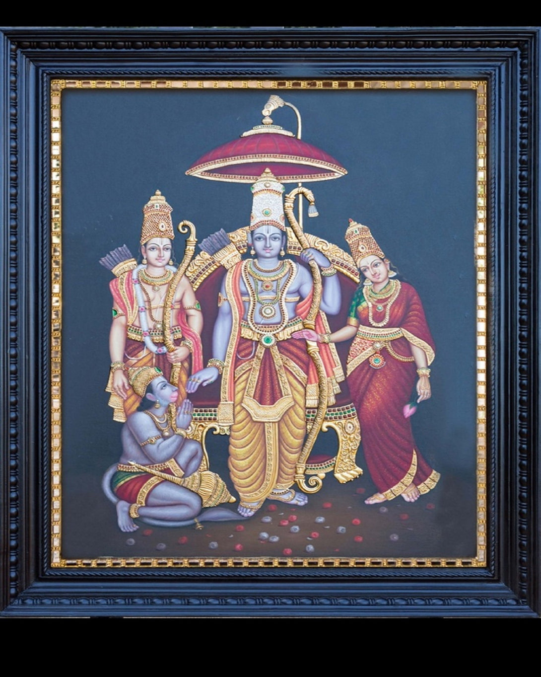 Luxury Kodanda Rama Tanjore