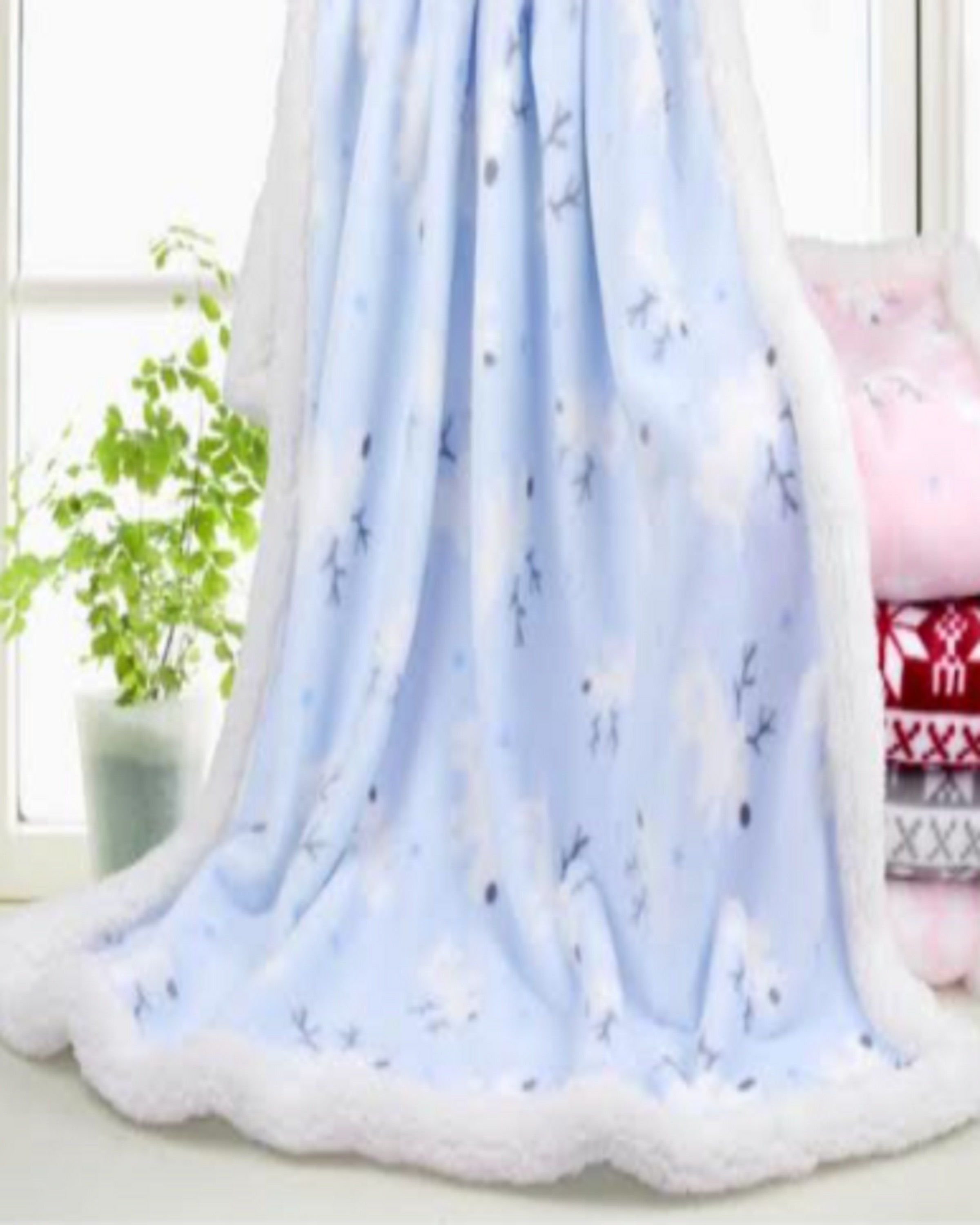 Luxury Baby Blue Blanket