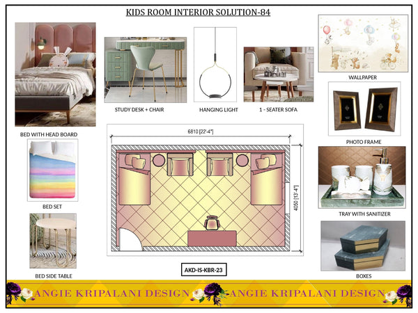 Kids Room Interior Design Solution