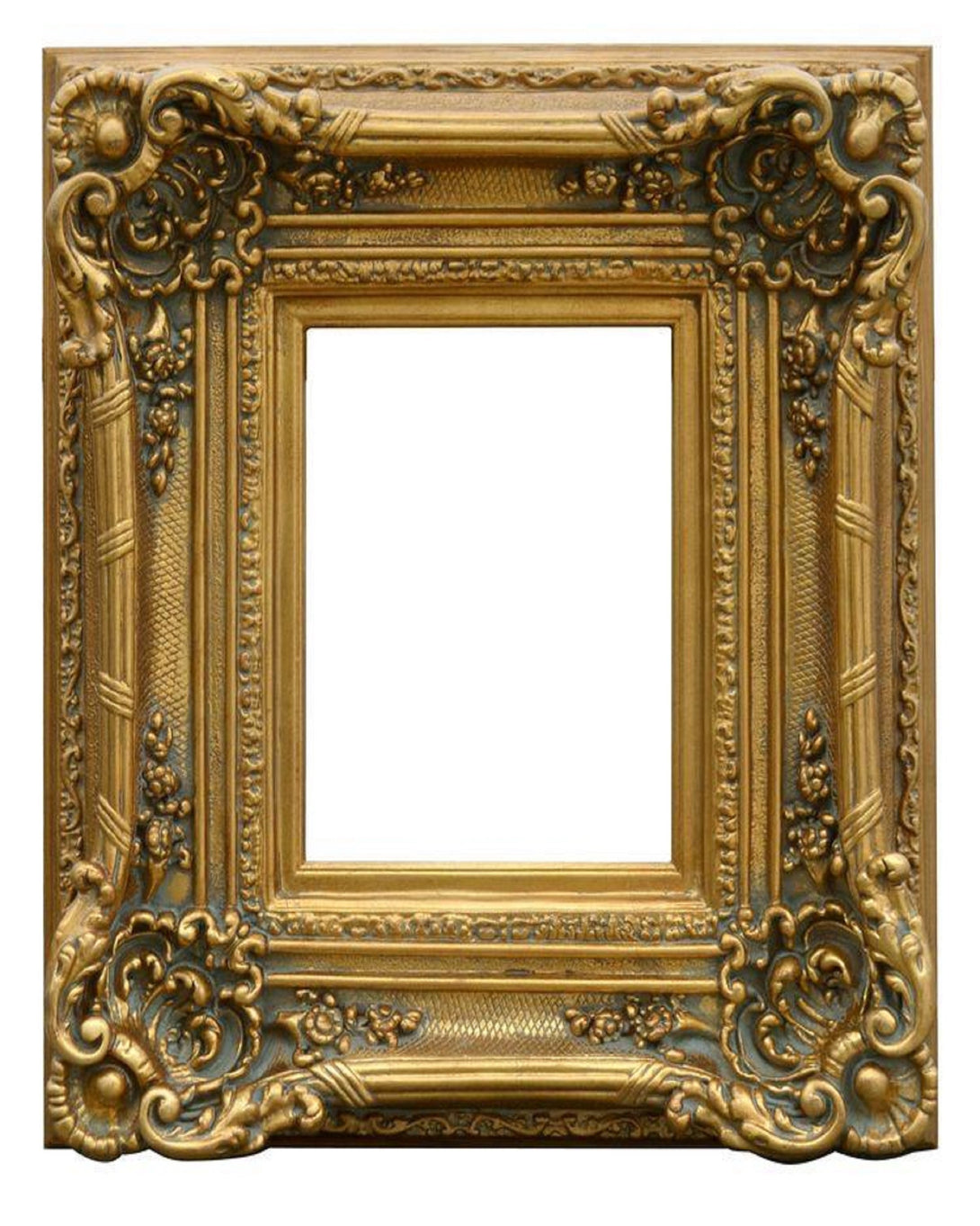 Luxury Classic Gold Leaf Mirror