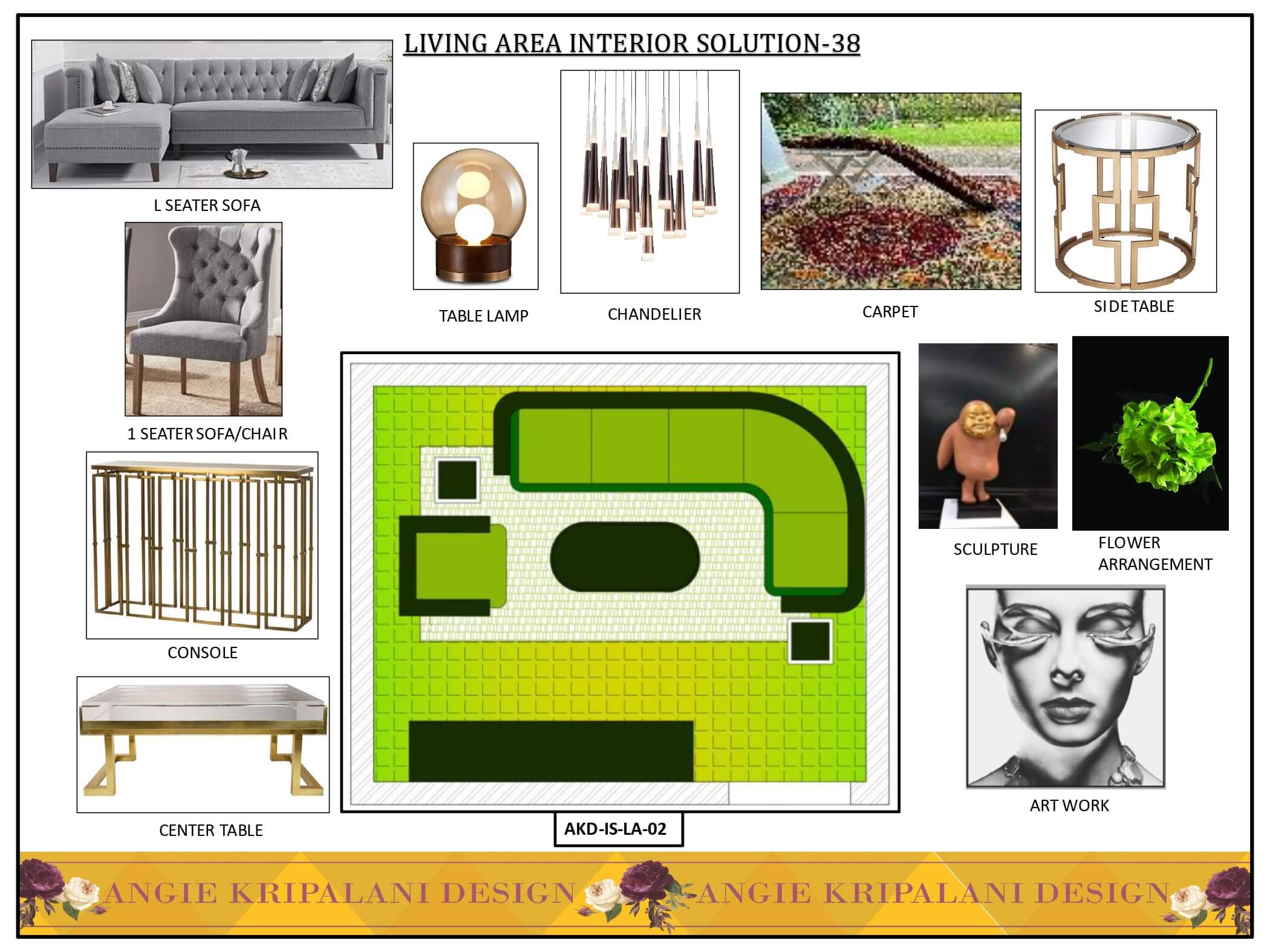 Modern Luxury Living Area Interior Solution - Angie Homes