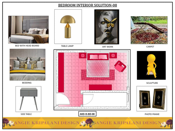 Luxury Bedroom Interior Design Solution