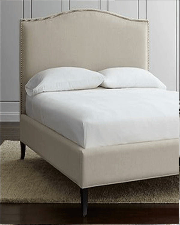 Luxury Fabric Bed With Head Board