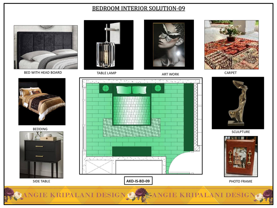 Luxury Bedroom Interior Design Solution