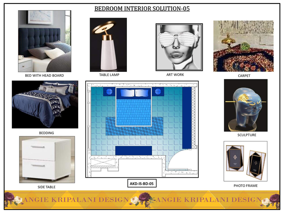 Luxury Bedroom Interior Design Solution