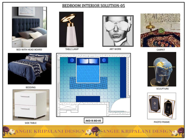 Luxury Bedroom Interior Design Solution