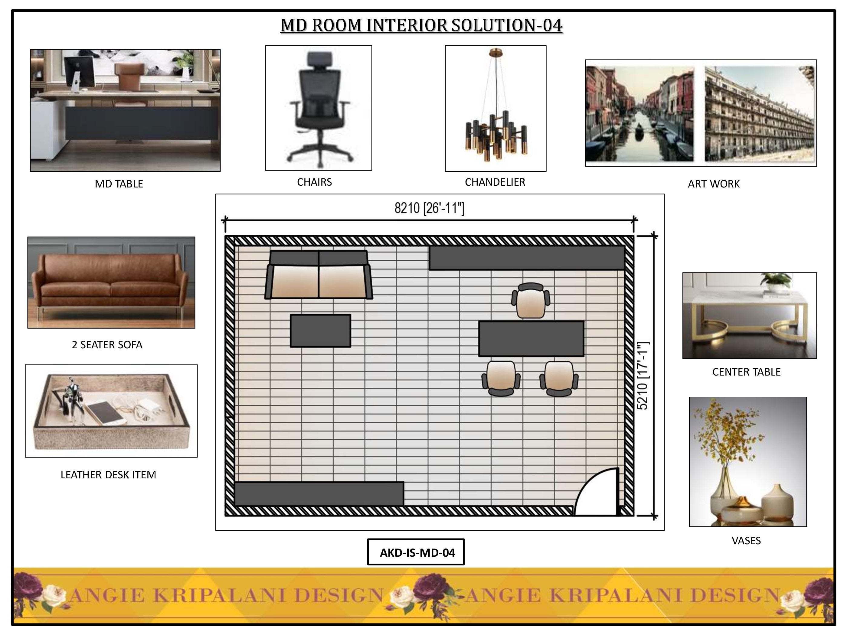 Luxury M D Room Interior Solution