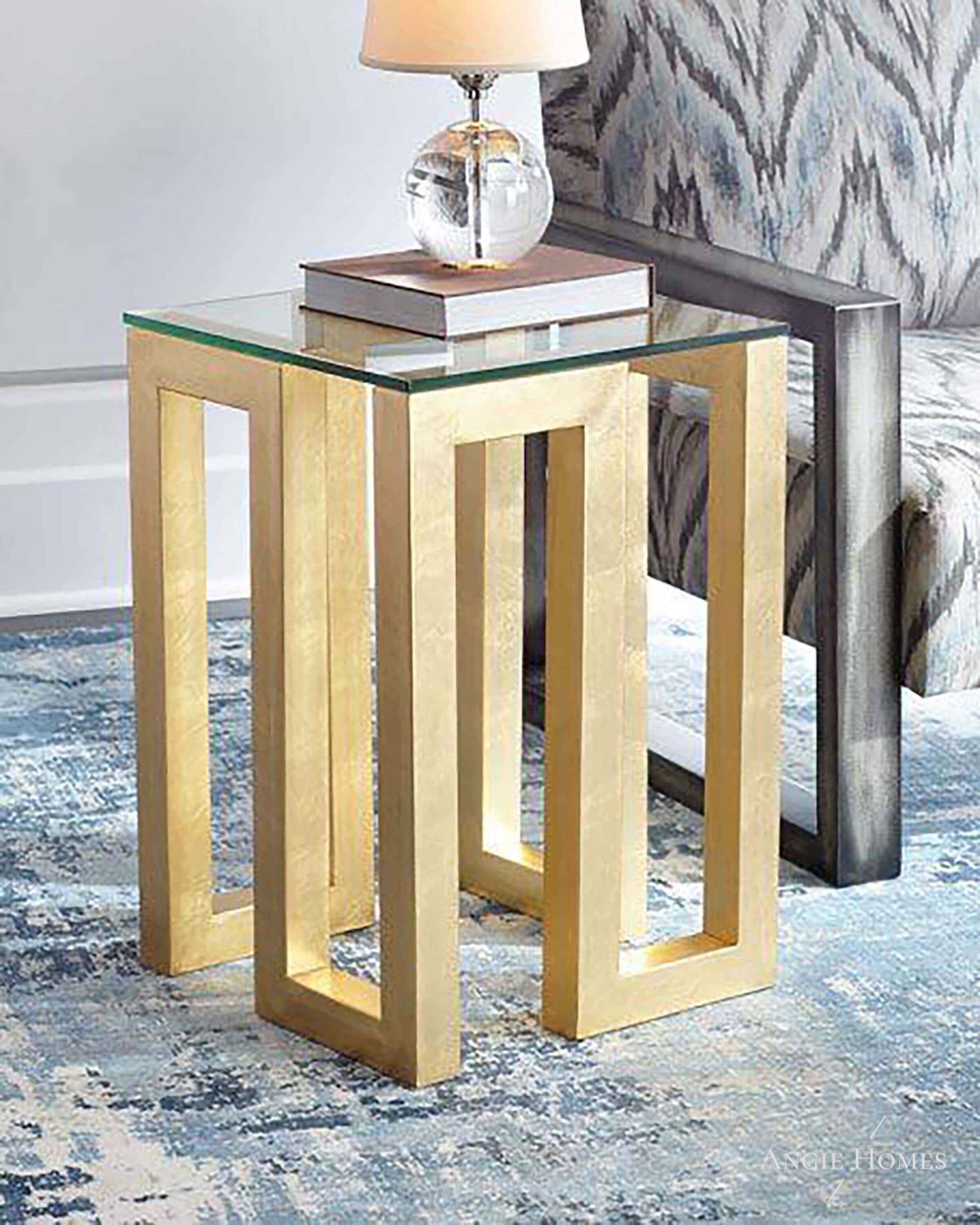 Luxury Metal Side Table