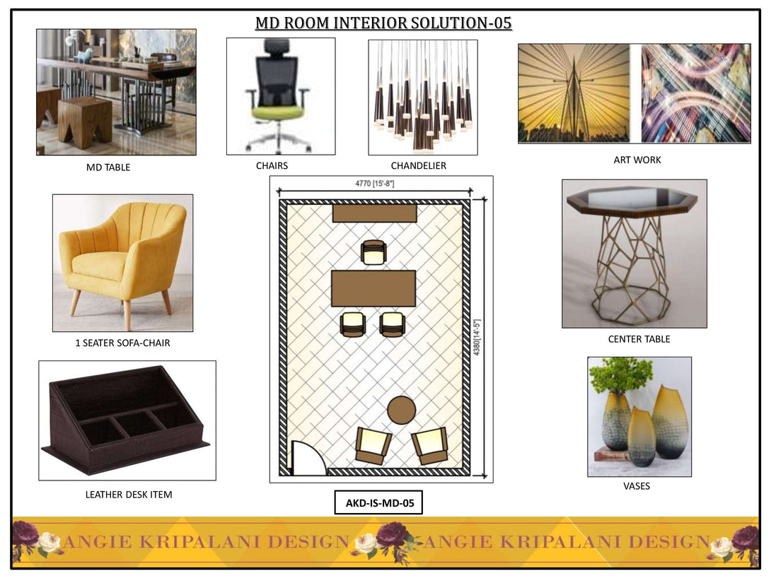 Luxury M D Room Interior Solution