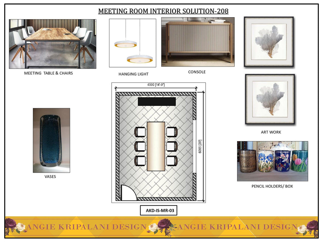 Luxury Meeting Room Interior Design Solution