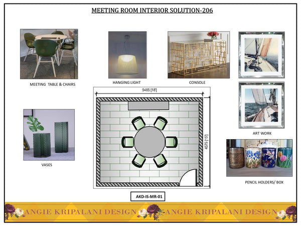 Luxury Meeting Room Interior Design Solution
