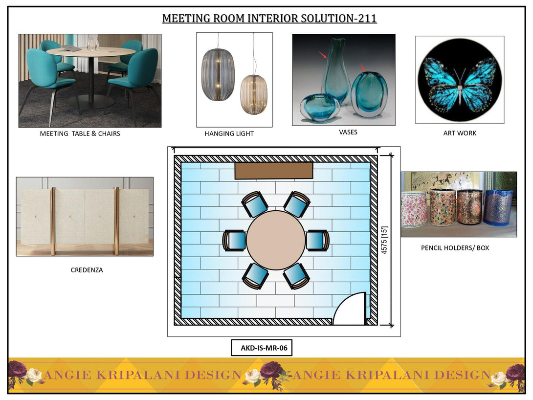 Luxury Meeting Room Interior Design Solution