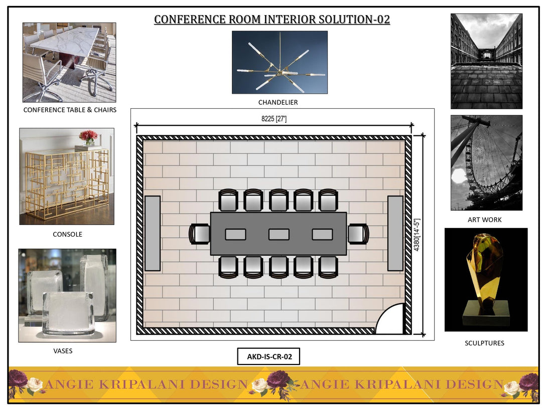 Luxury Conference Interior Design Solution