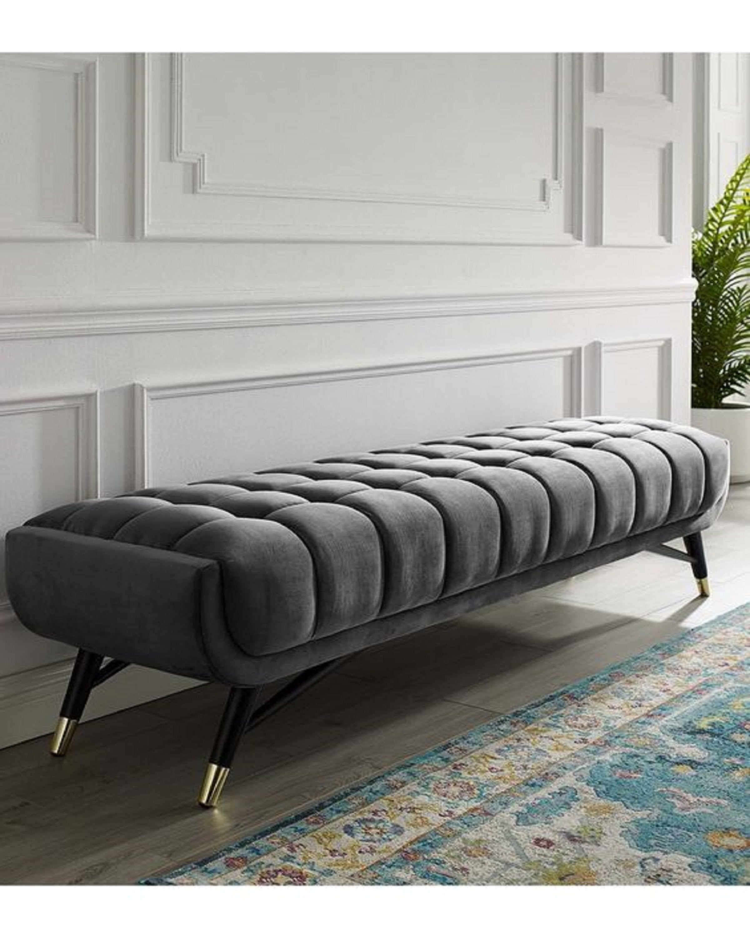 Luxury Grey bench