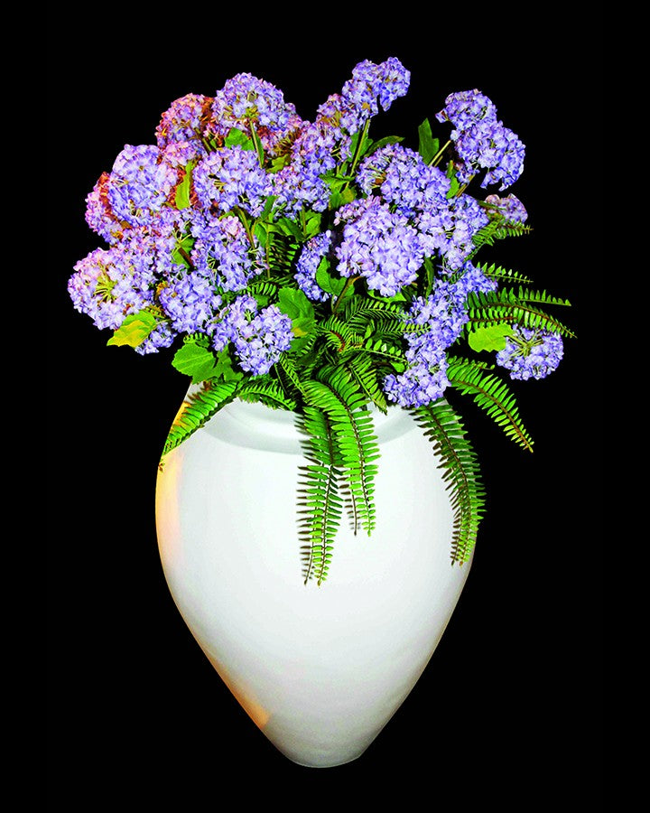 Artificial Purple Flower Arrangement