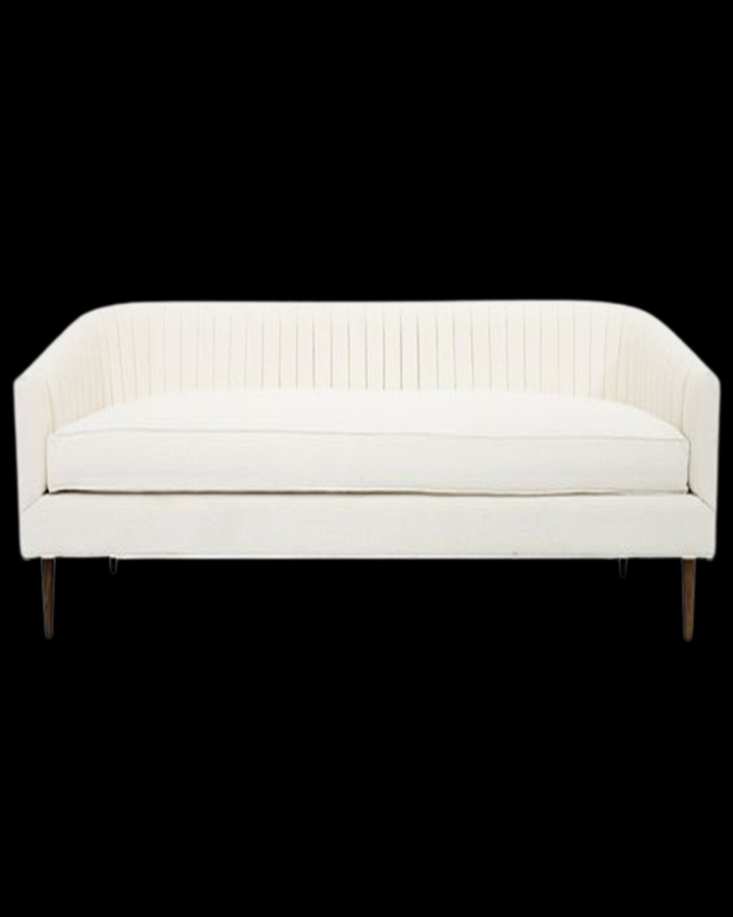 Nash White Sofa