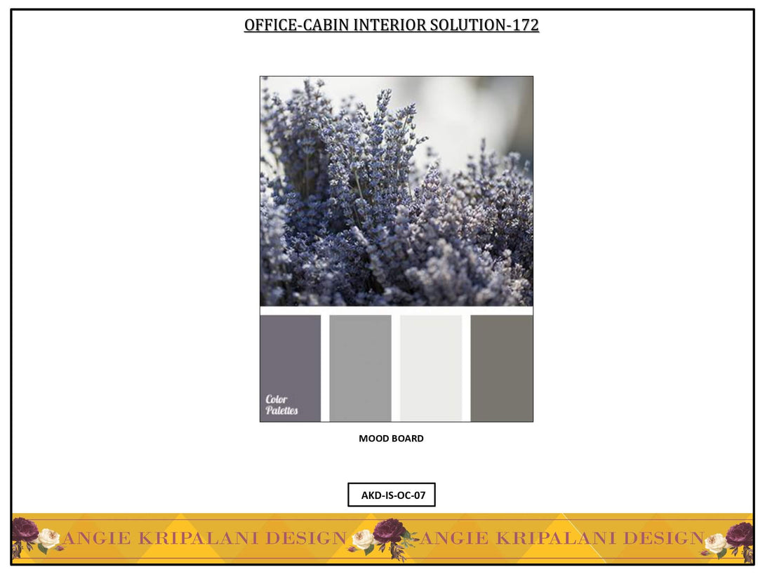 Luxury Office Cabin Interior Solution