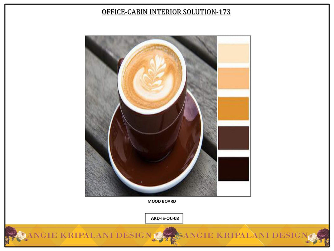 Luxury Office Cabin Interior Solution