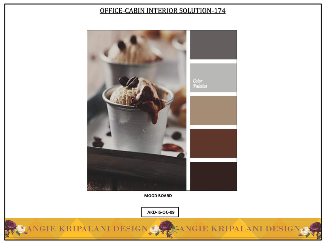 Luxury Office Cabin Interior Solution