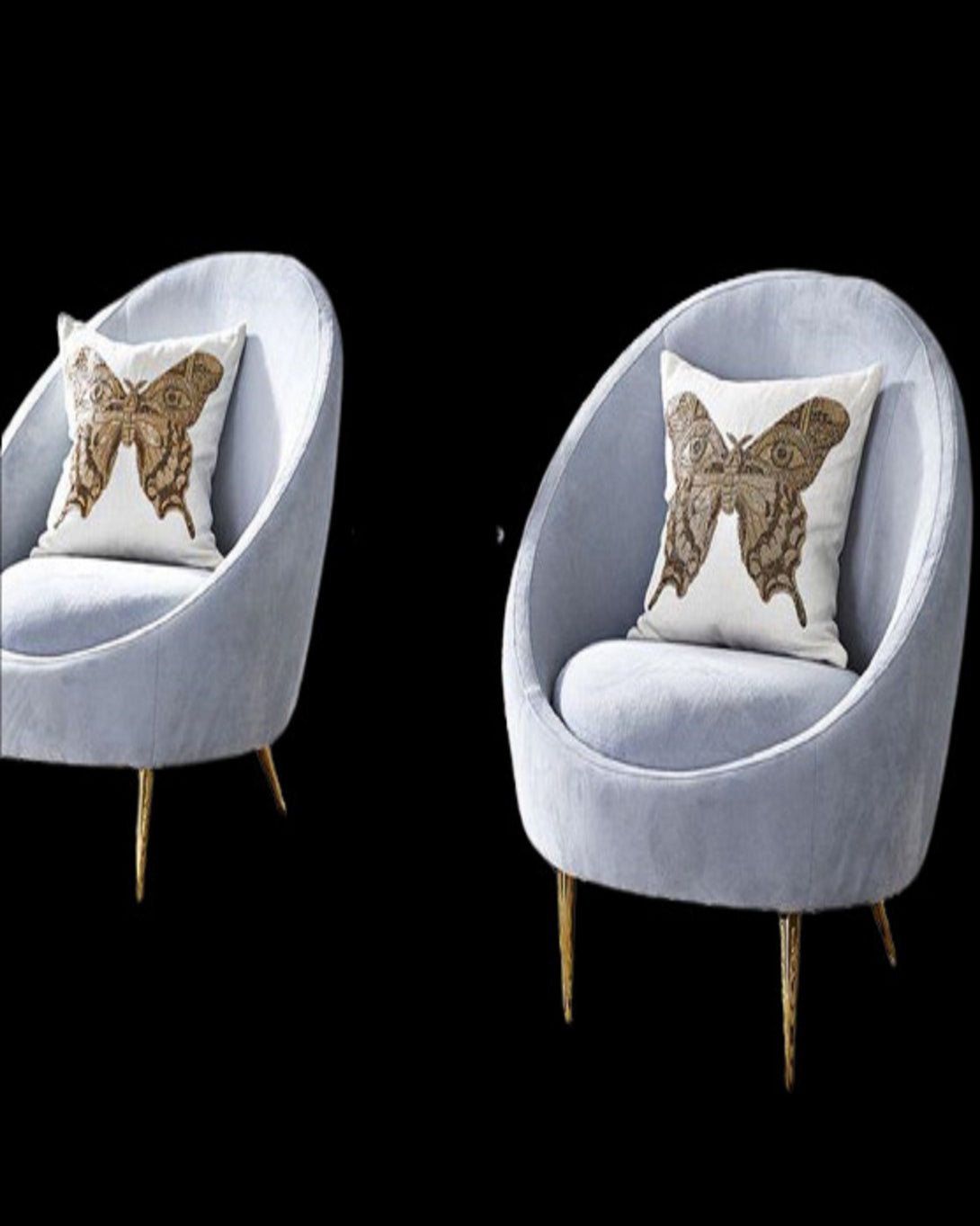 Omid Blue Sofa Chair