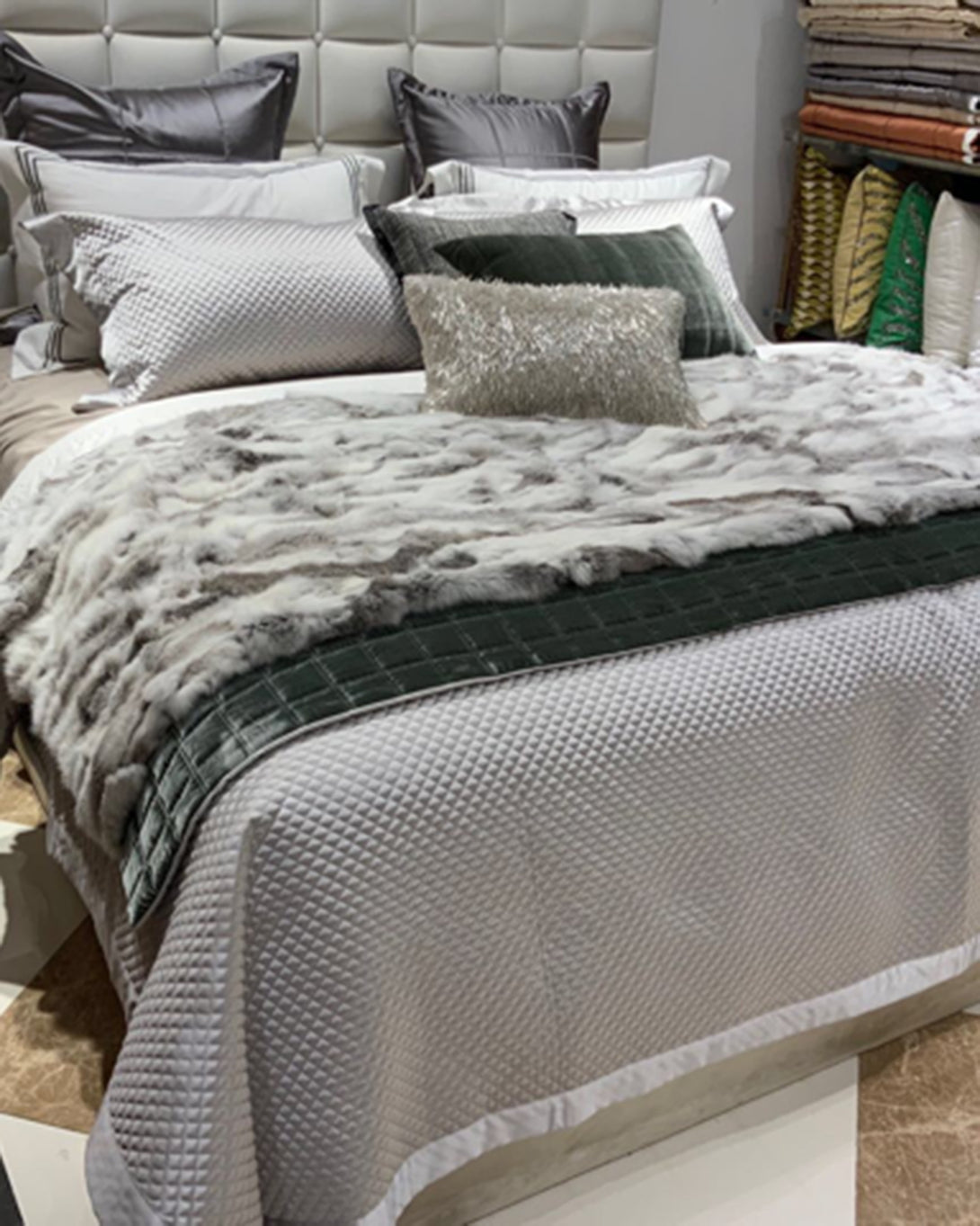 Luxury quilted bed sets