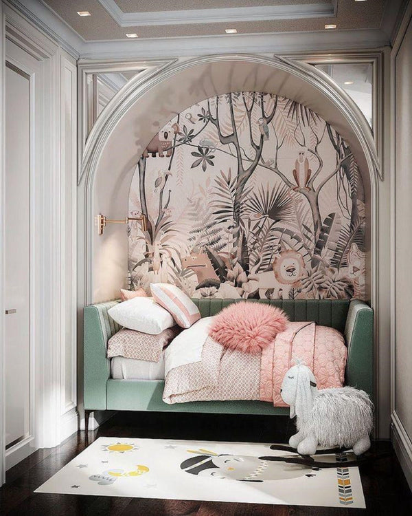 green Kids Double Bed