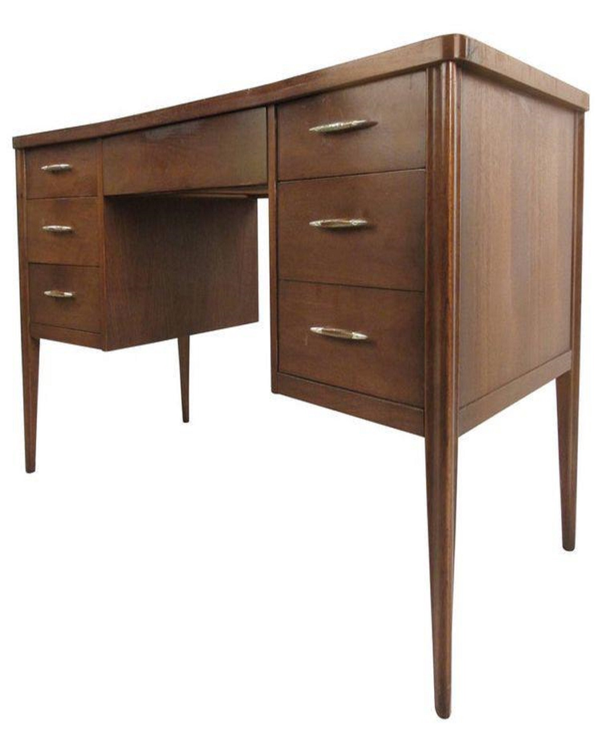 Buy Python Brown Desk Online with Best Price - Angie Homes – ANGIE HOMES
