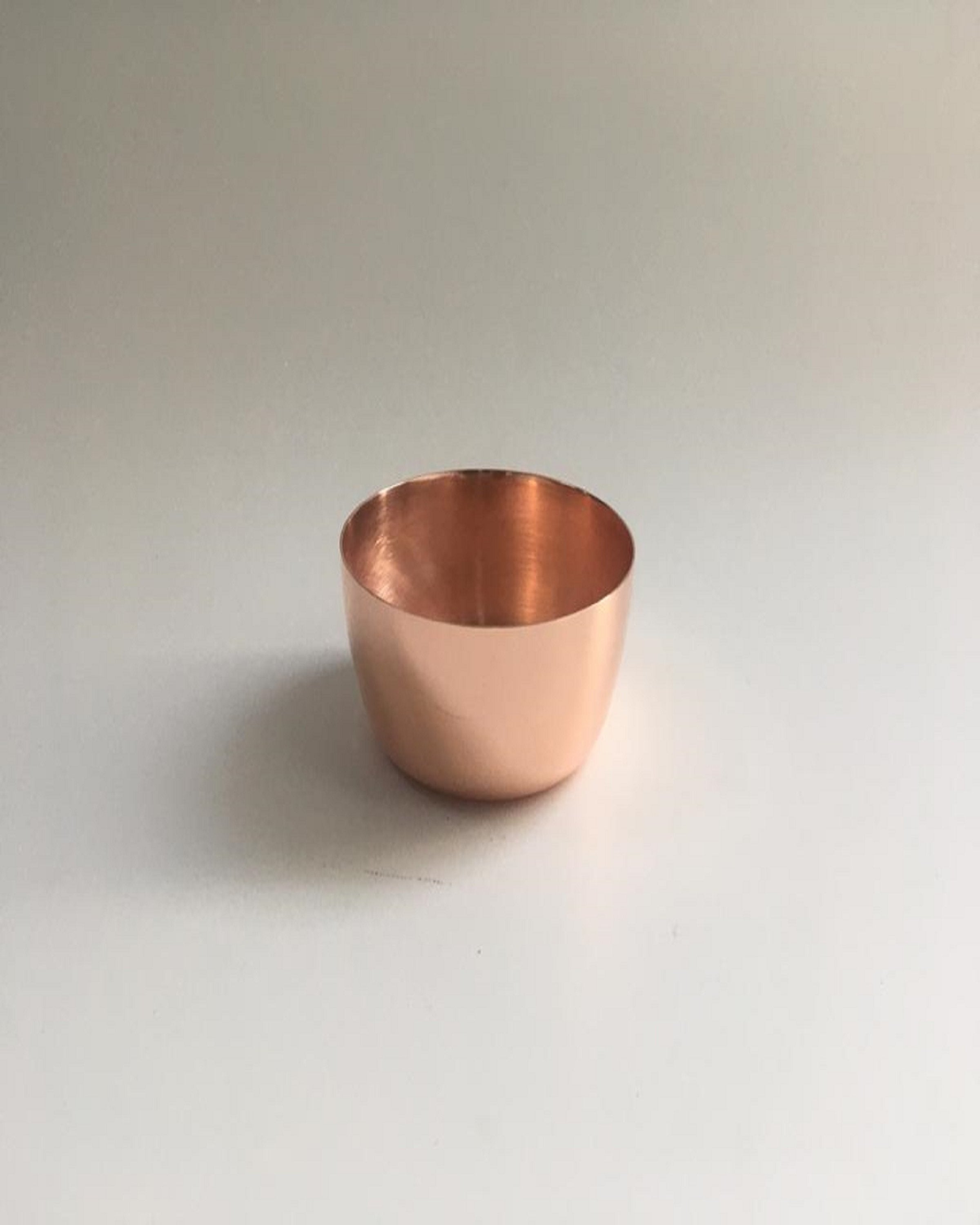 Gold Finish Copper Bowl Serveware